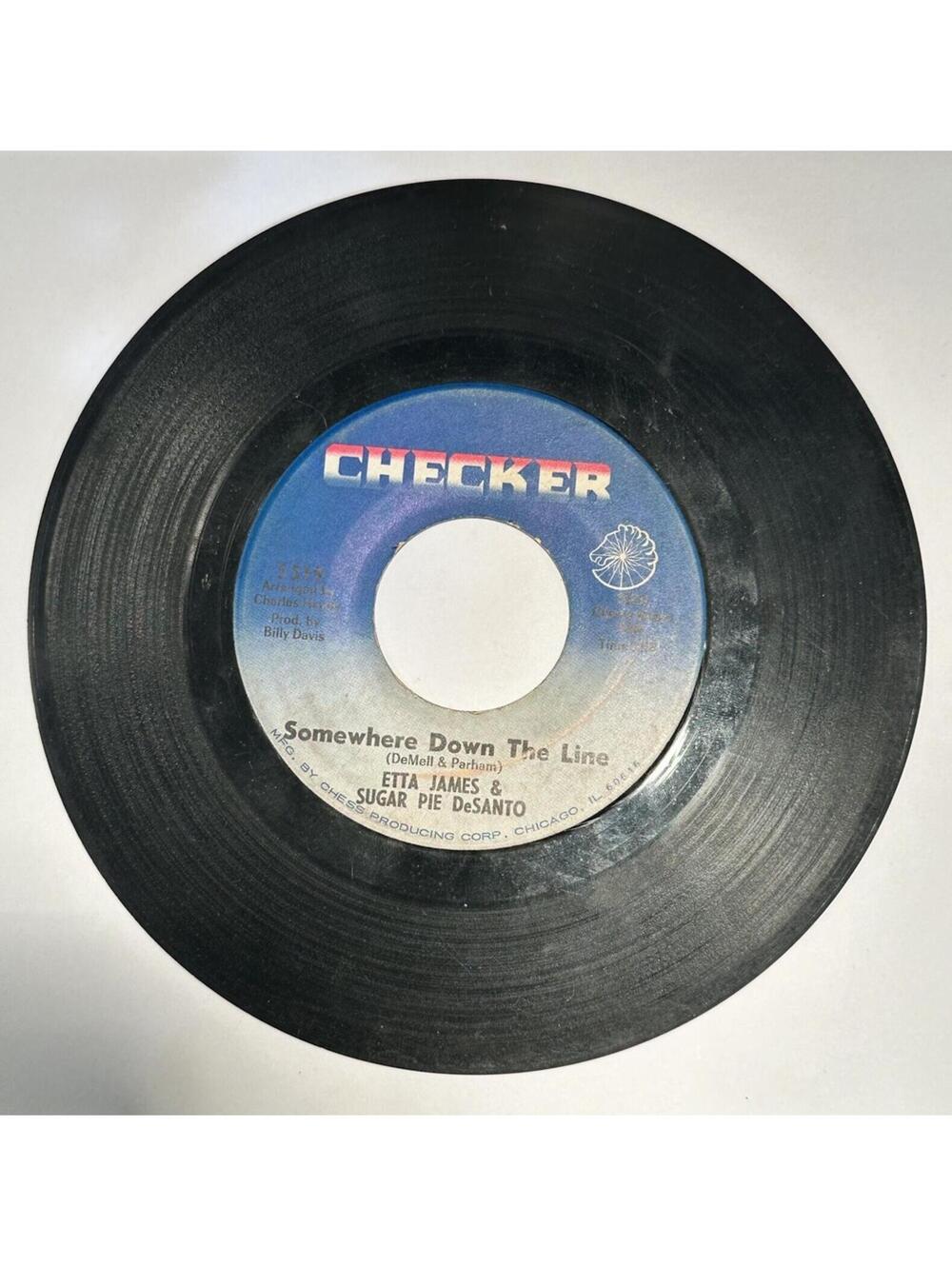 Etta James Sugar Pie DeSanto Do I Make Myself Clear Somewhere Down The Line 7"